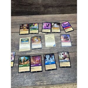 disney locana Lot Of‎ 14 Cards